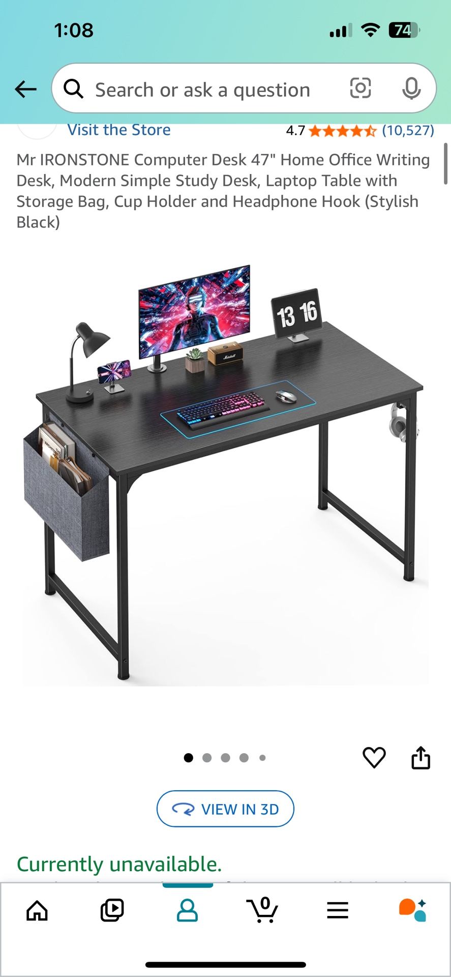 Office desk and Chair