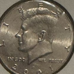 2001 D Kennedy Half Dollar 