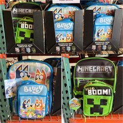 Back to School BackPack and Lunch Kit Set Brand New with Tags ONLY $14.99