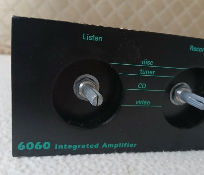CREEK 6060 Integrated Amplifier - Fully Functional!!  ◇(Yes, I have the knobs)◇