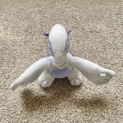 Vintage 2000 Hasbro Pokémon Lugia Stuffed Animal Beanbag Plush Toy