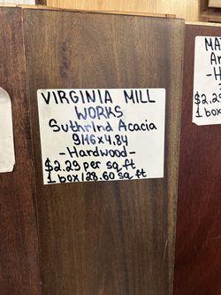 VIRGINIA MILL WORKS Suthrind Acacia Hardwood Floor