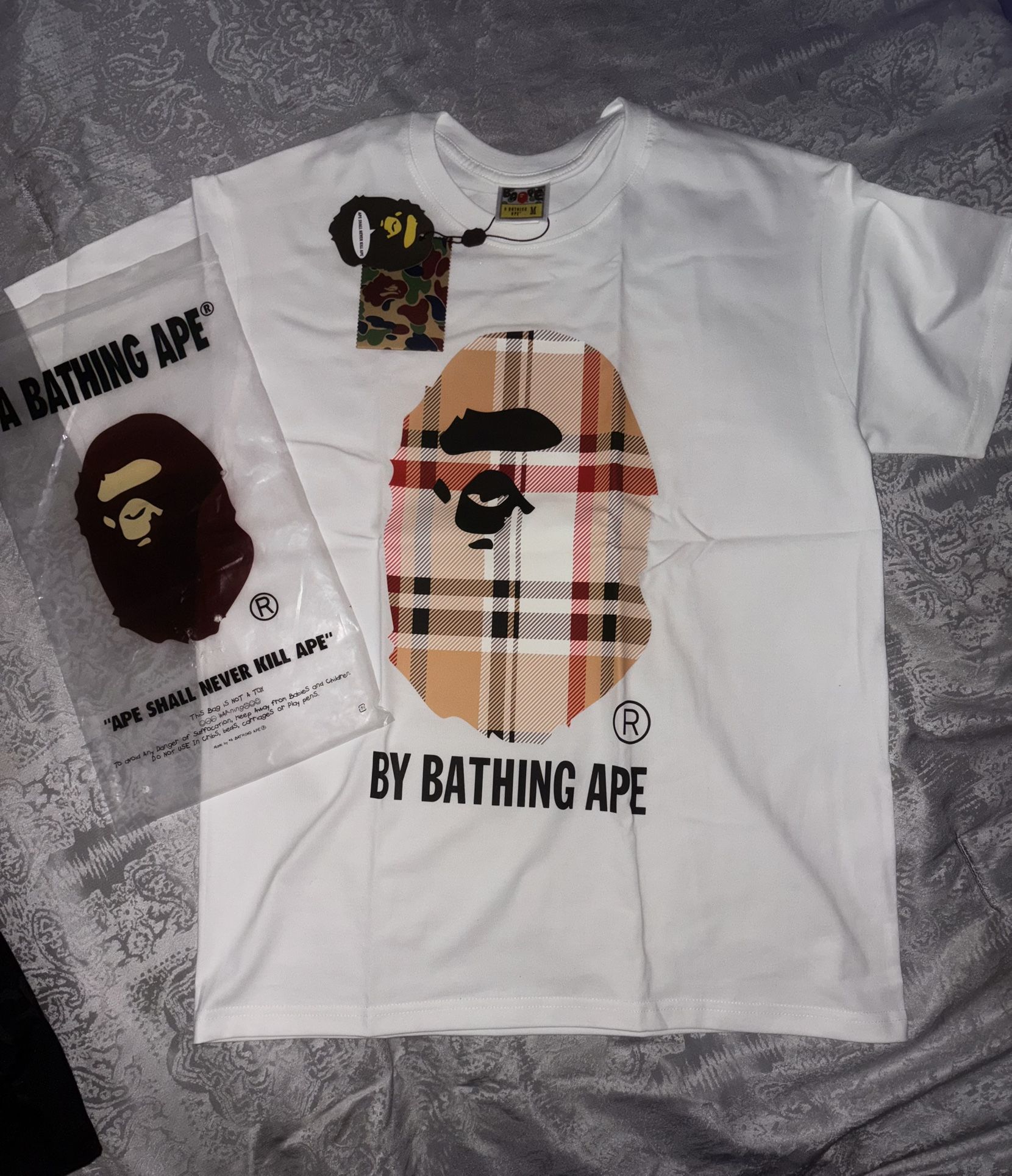 Bape Burberry