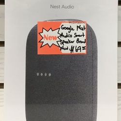 Google Nest Audio Smart Speaker Brand New 