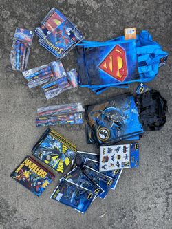 Batman And Superman Party Pack