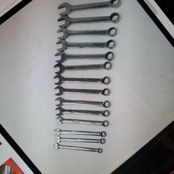 Snap on Tools Metric Short Combo Wrench Set