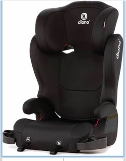 Diono Cambria 2 XL, Dual Latch Connectors, 2-in-1 Belt Positioning Booster Seat, High-Back to Backless Booster, Space and Room to Grow, 7 Headrest Pos