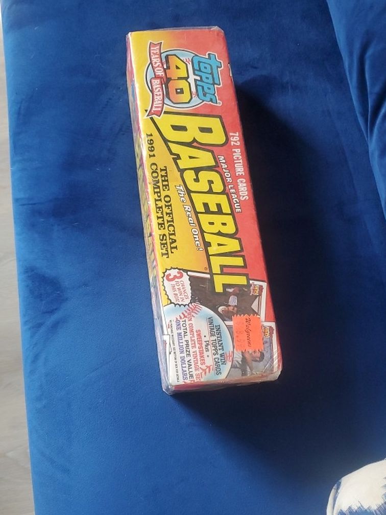 Never Opened Topps Set