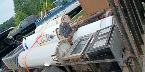 Scrap metal removal