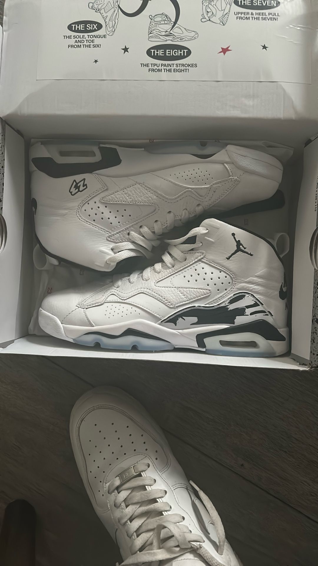 White/black-off Noir MVP Gs