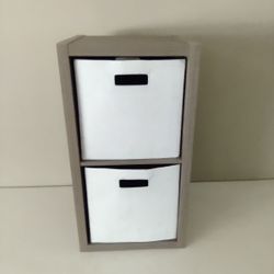 2 Cube Storage Organizer 