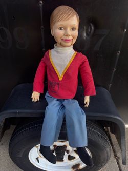 Working SIMON SEZ 30" Semi-Pro Hollow Body Ventriloquist Dummy 1970s