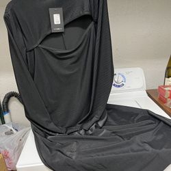 Black LS Dress Size 3x