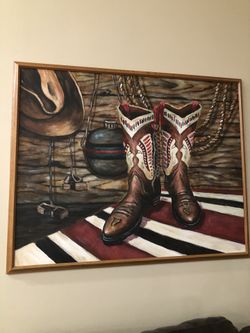 Western Themed Painting