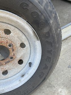 Galvanized Wheel & Tire 