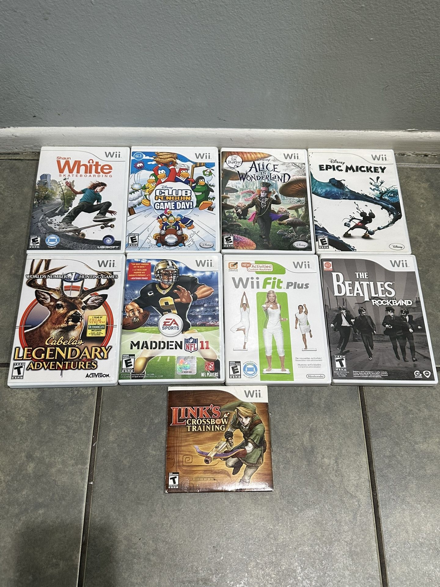 Nintendo Wii Games