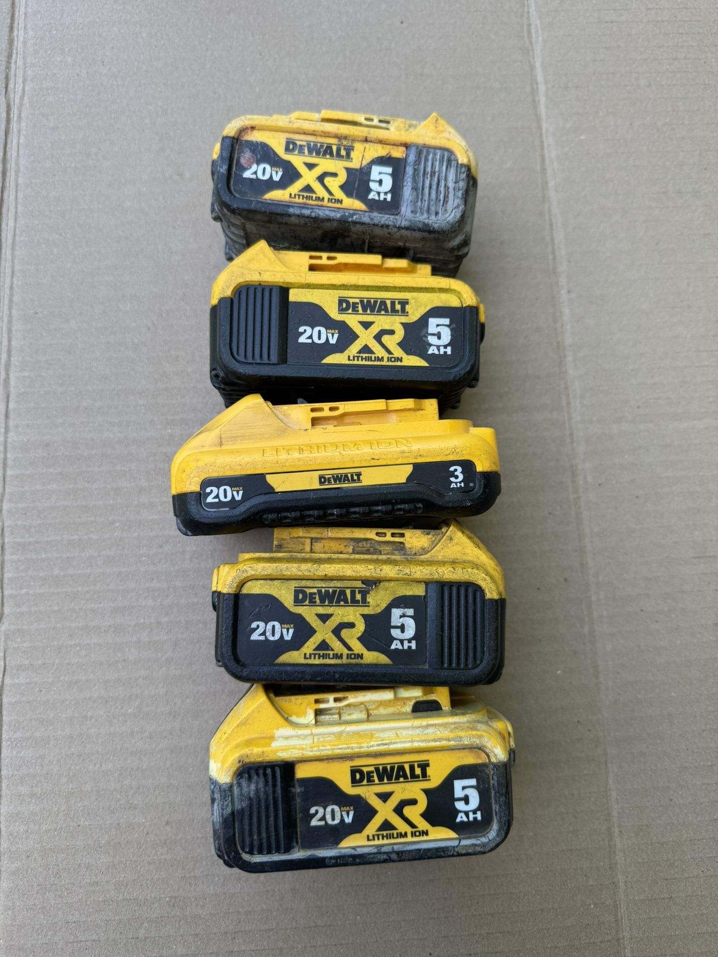 DeWalt Batteries 20v