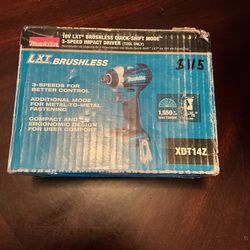 Makita  18v LXT  tool only Nuevo