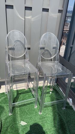 Clear Translucent Barstools