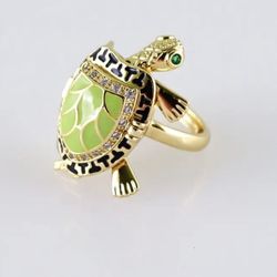 Beautiful Tortuga Pendant And Ring