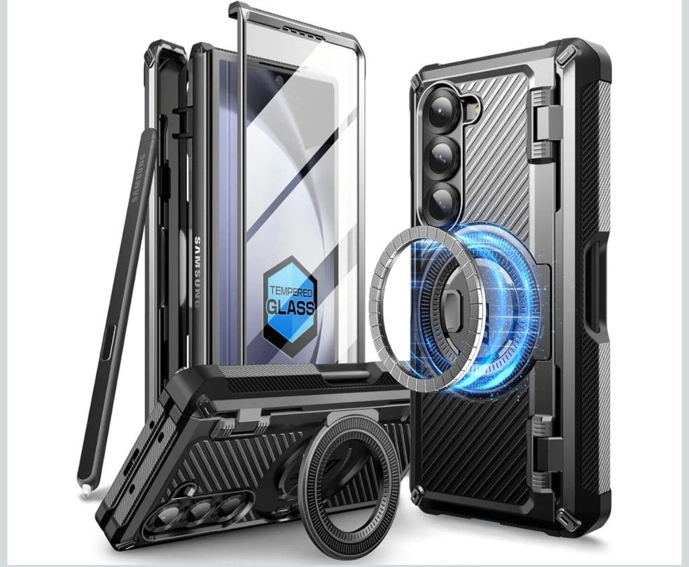 SUPCASE for Z Fold 6 Case with S Pen Holder [UB Pro Mag] [Compatible with MagSafe] 