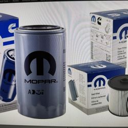 Mopar Genuine OEM Filters bundle, Dodge Ram 6.7L Cummins Diesel Filter Set