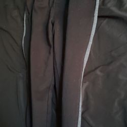 Gray and black sweatpants Size Large