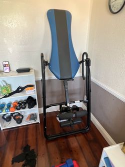 Inversion table - back stretcher