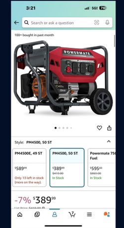 Power mate Gas Generator