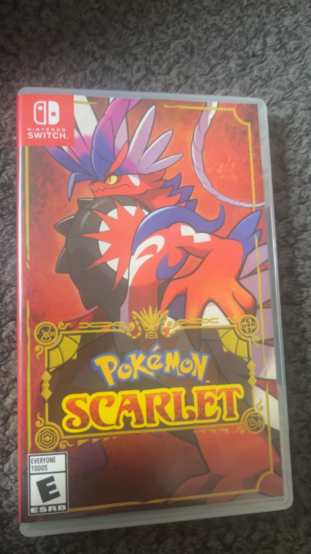 Pokemon Scarlet nintendo switch
