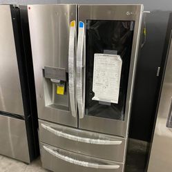 LG Four Door Refrigerator 27 Cu