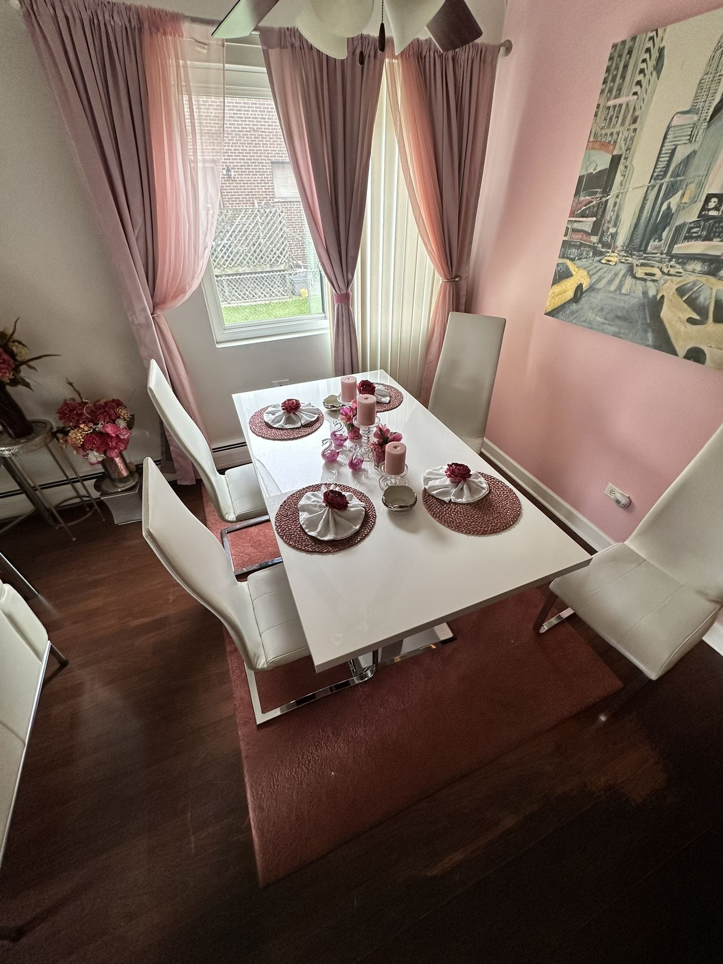 Kitchen Table With Chairs Leather