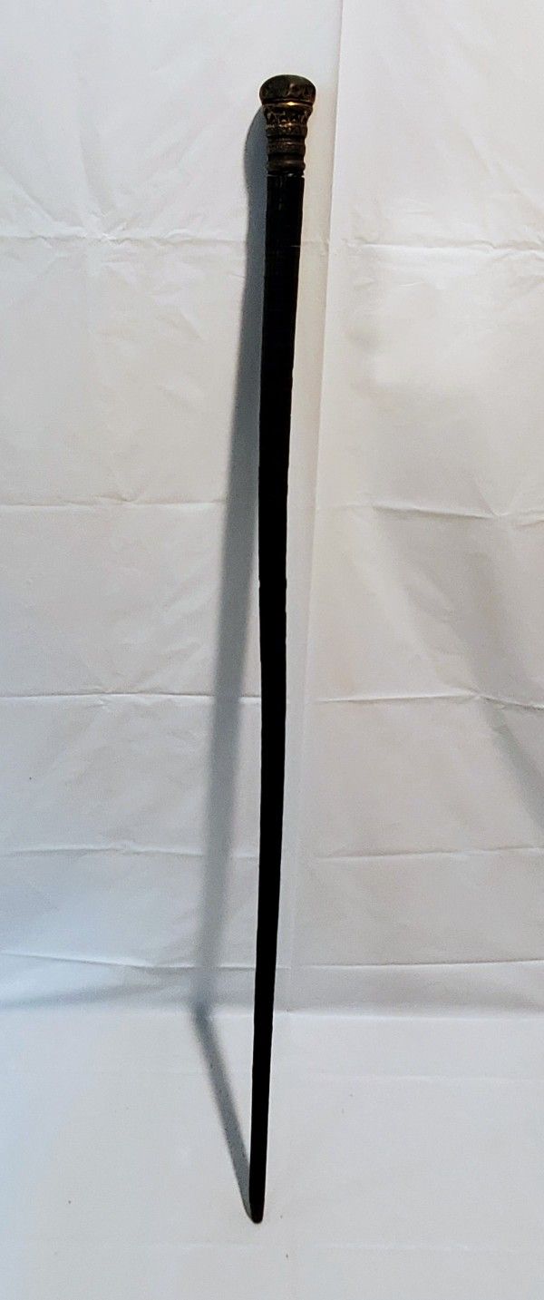 *RARE* Vintage Leather Wrapped Flexible Walking Stick/Cane!