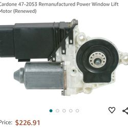 Cardone 47-2053 Remanufactured Power Window Lift Motor (Renewed)

