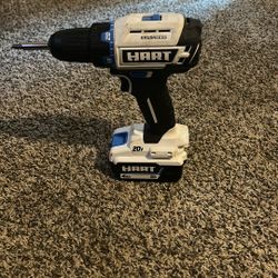 Drill works excellent with the power battery
