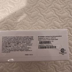 Airpod Pro 2’s (brand new)