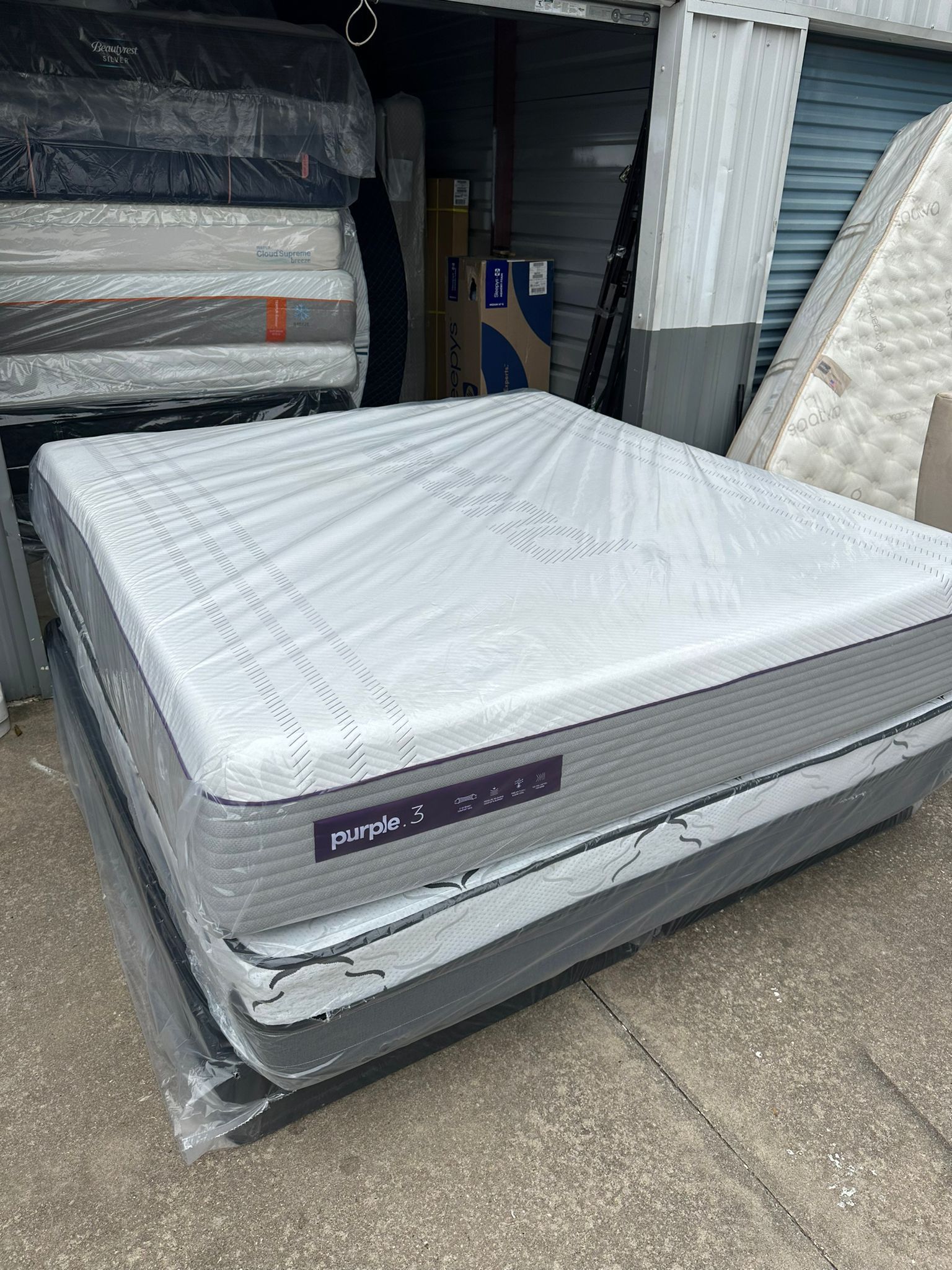 King Size Mattress And Box Spring