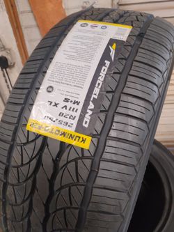 New set of tires 265 50 20
