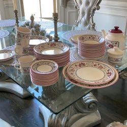 Dinnerware Set 12 Serving Made In England 