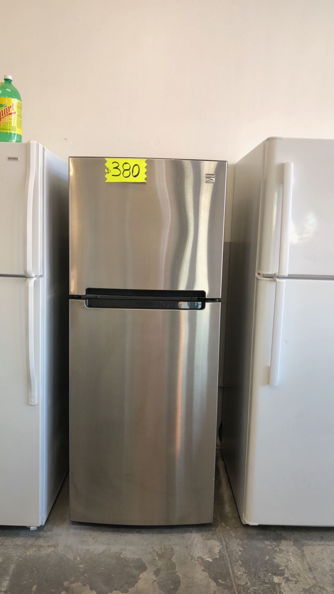 Small Kenmore Stainless Steel Refrigerator- 24βx 26βx60 1/2β