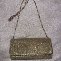 Elegant Gold Chain Clutch