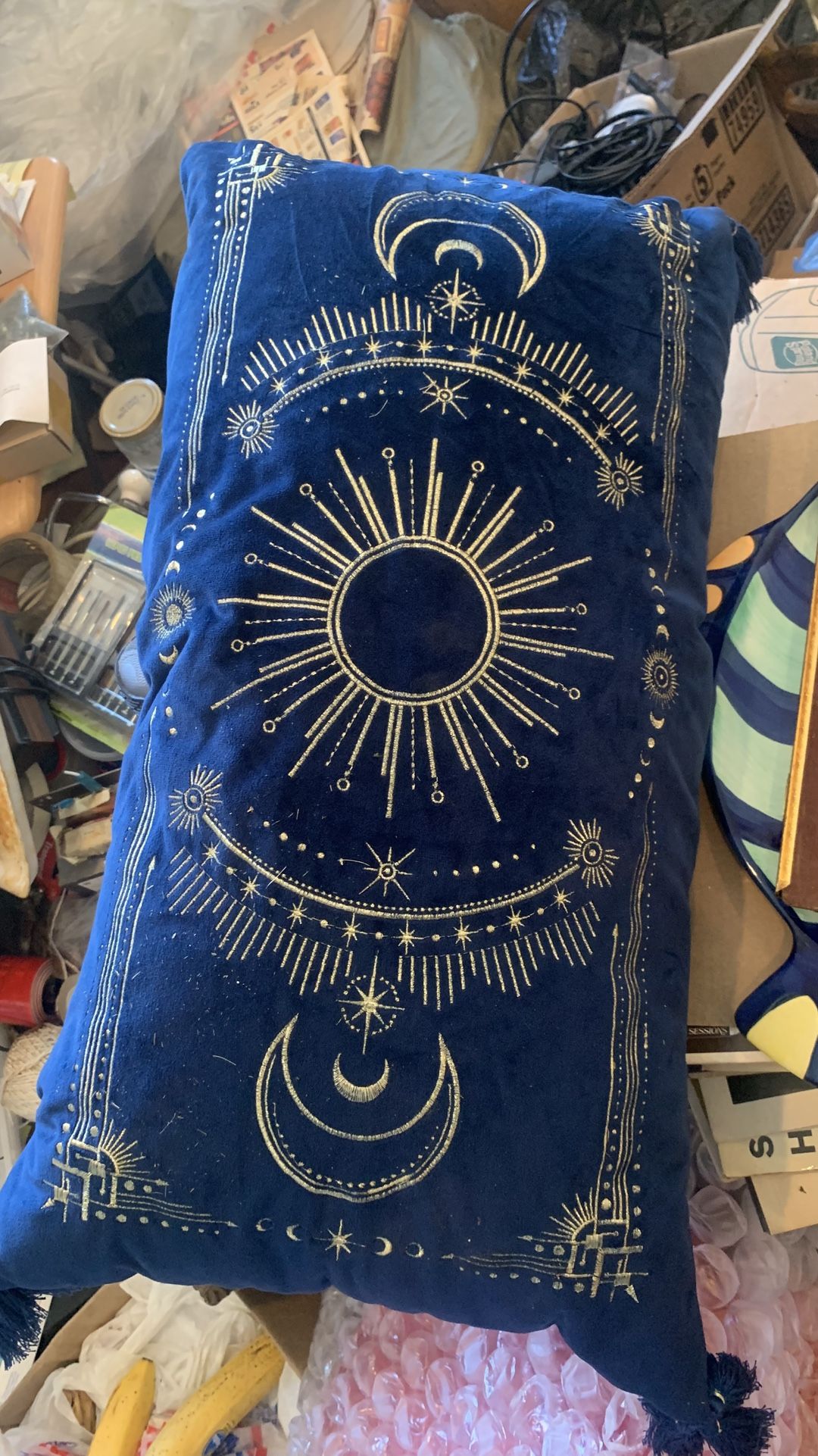 Rare Artistic Showing Pillow 24 In X 12 In