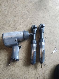 Air impact wrench and 2 ratchet