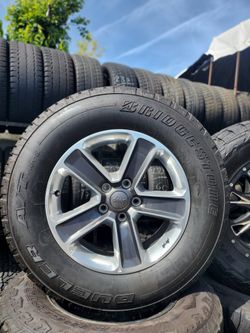 18 "Jeep Wrangler Original Rims Set Of 5 