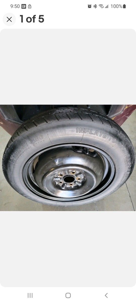2003 2019 toyota corolla spare tire wheel donut 135 80 16 5x100 for