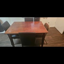 Table And 3 Chairs