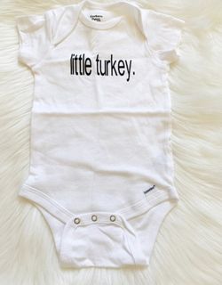 Thanksgiving onesie 