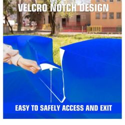 Inflatable Ball Pit (NEVER USED, OPEN BOX, ELECTRIC PUMP)