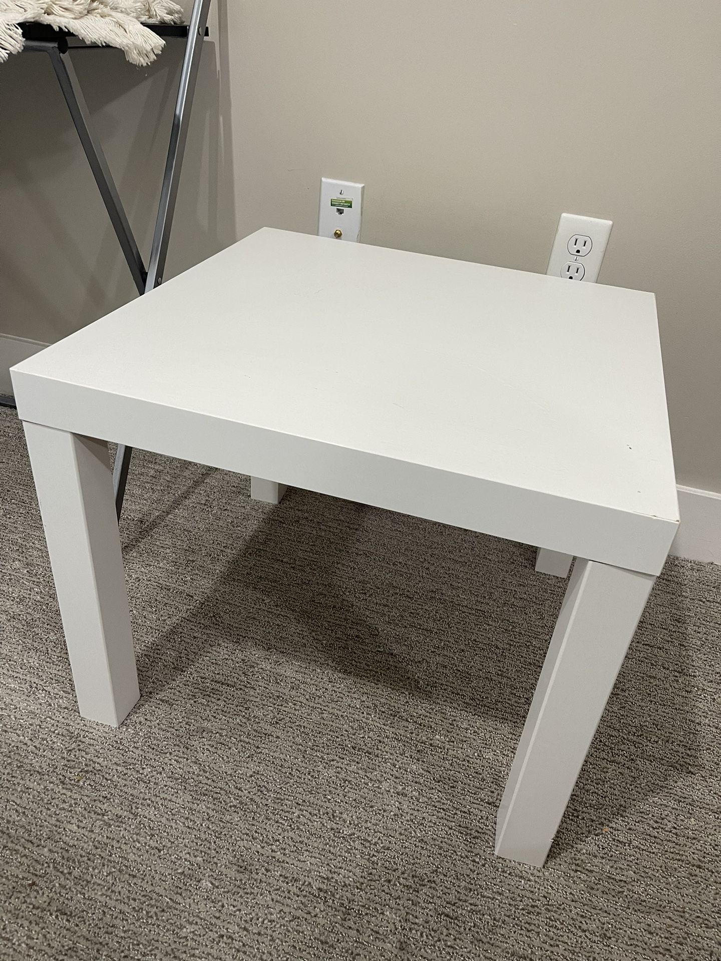White Side Table