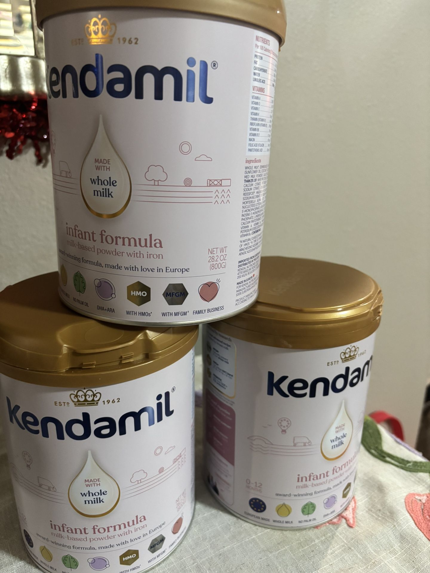 Kendamil Baby Formula